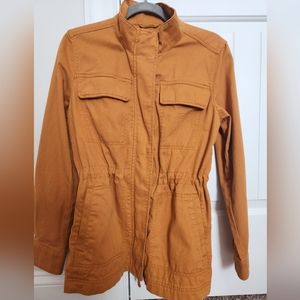 Utility Jacket | Color: leaf brown | Size:S
